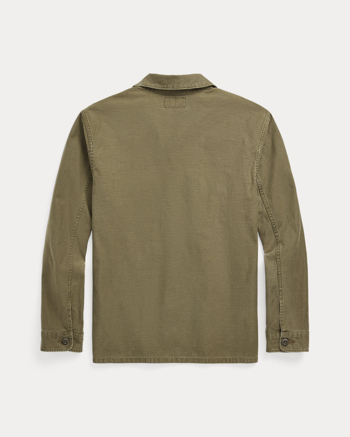 Reverse-Sateen Overshirt