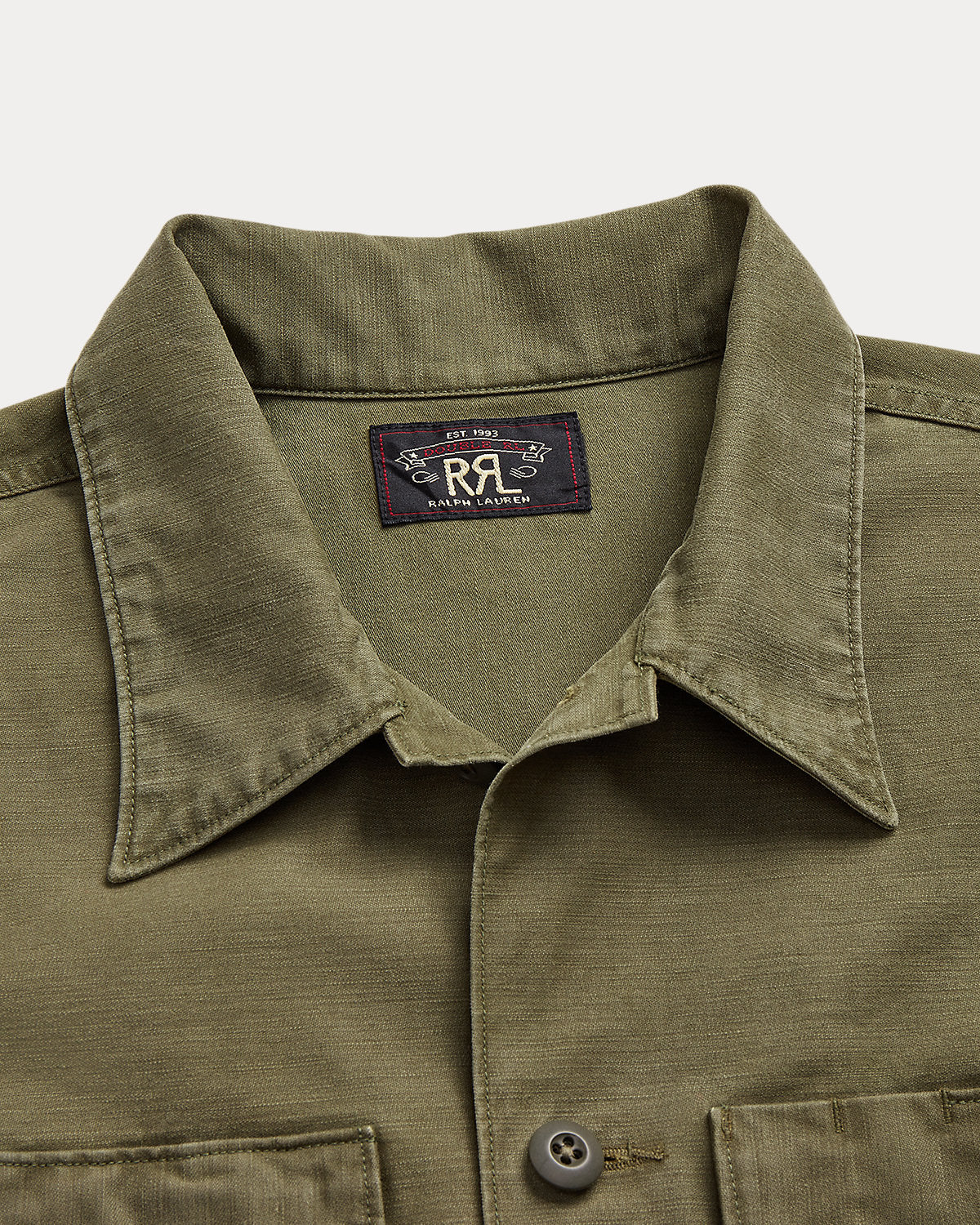 Reverse-Sateen Overshirt
