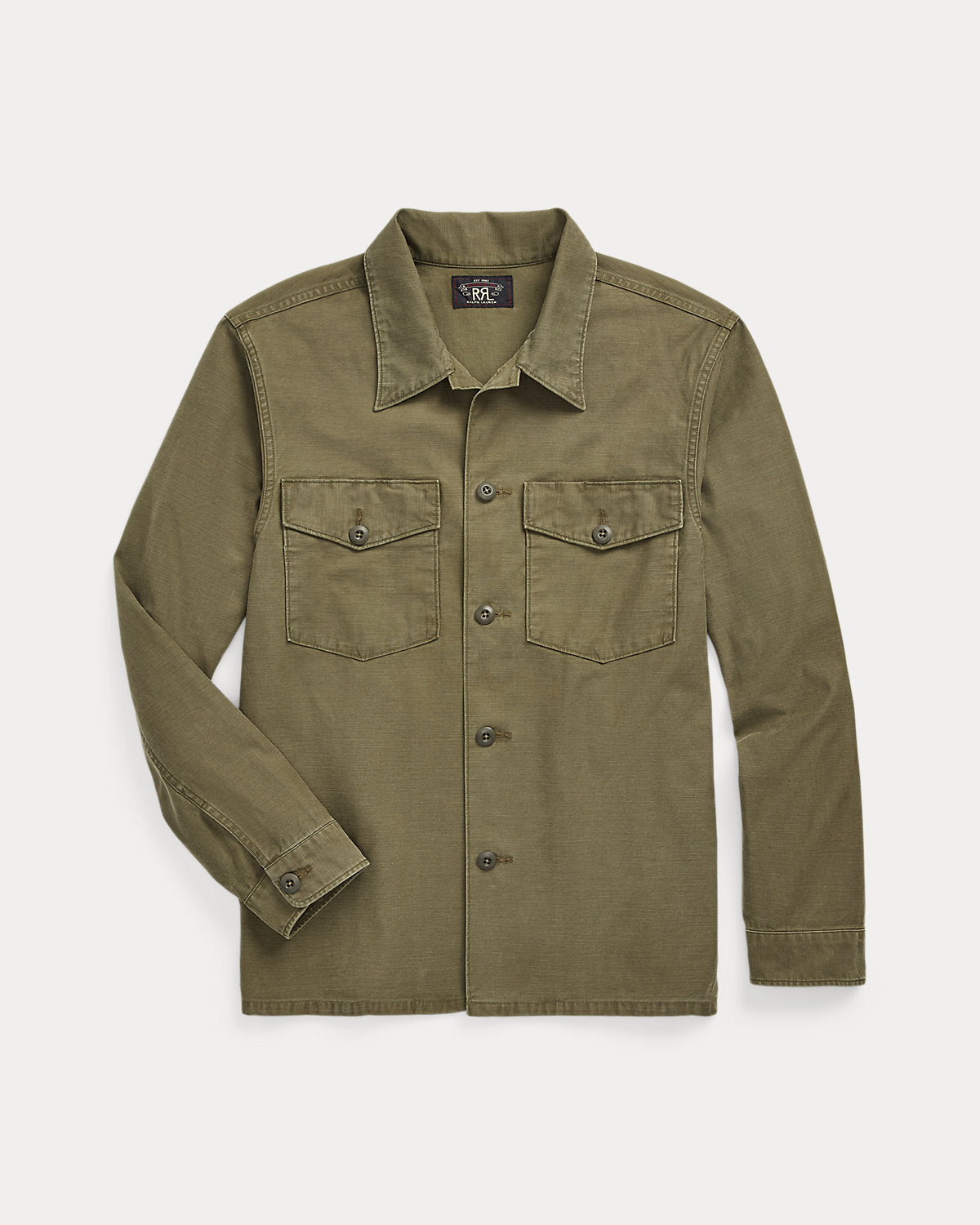Reverse-Sateen Overshirt