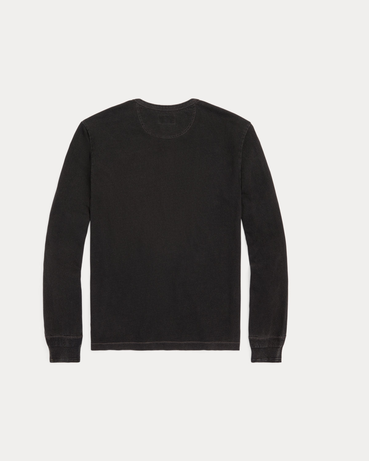 Indigo Jersey Henley Shirt