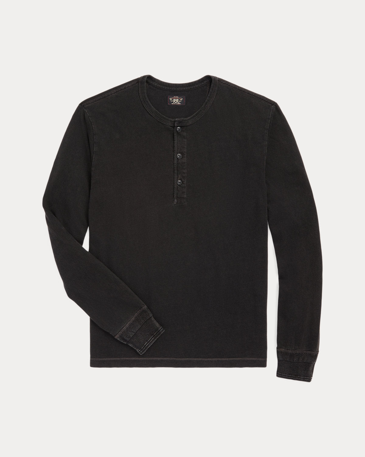 Indigo Jersey Henley Shirt