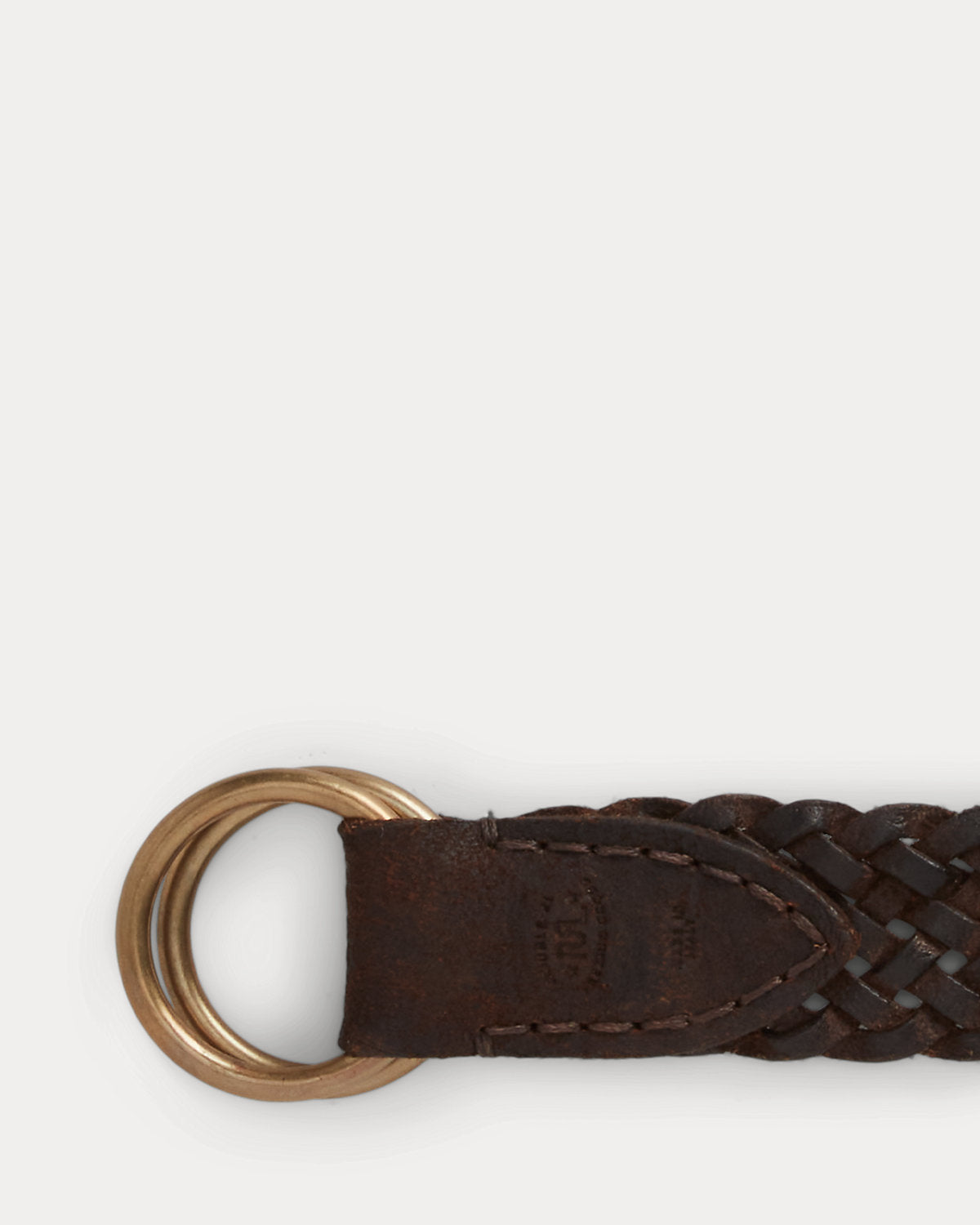 Braided Leather Belt