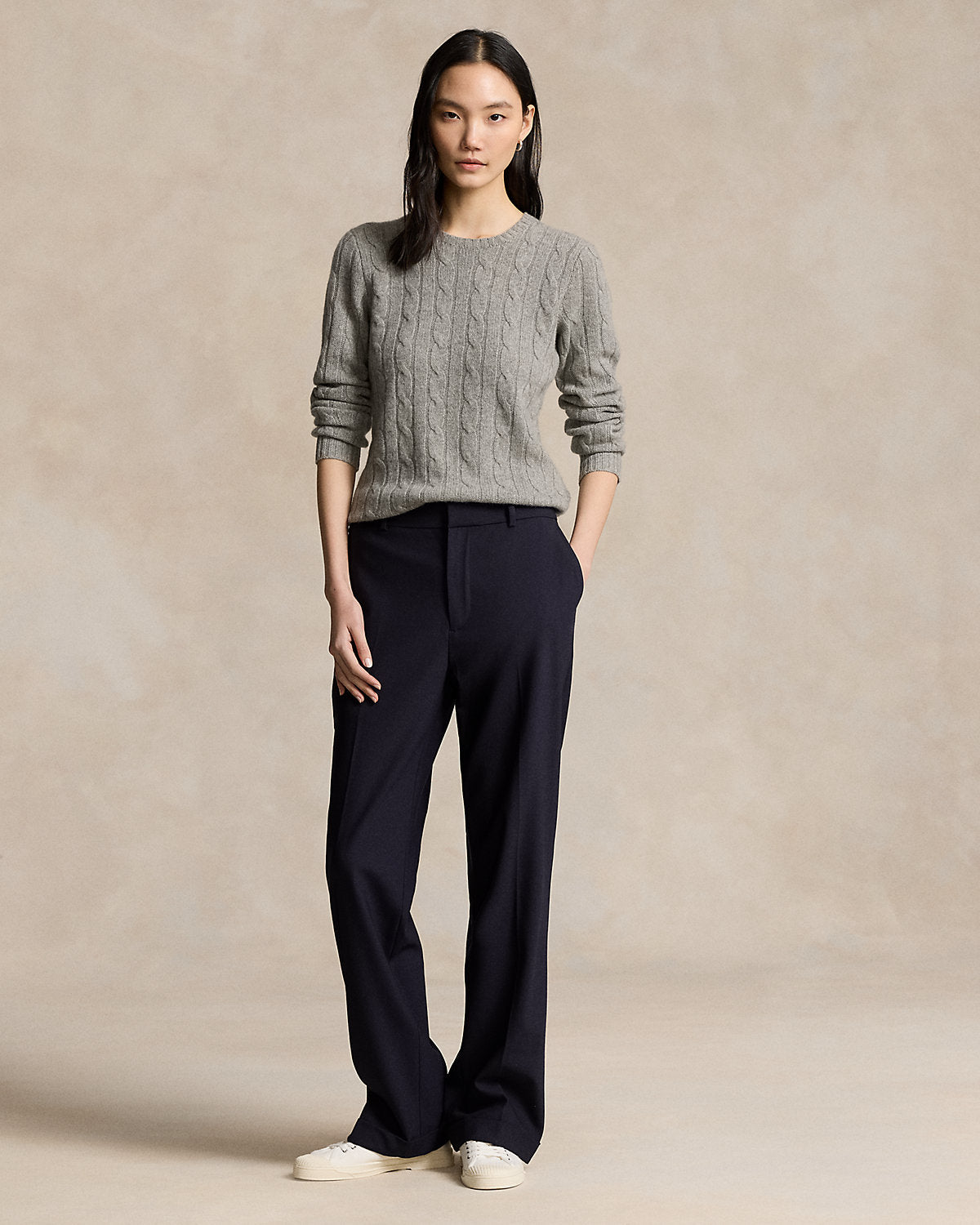 High-Rise Relaxed Straight Pant