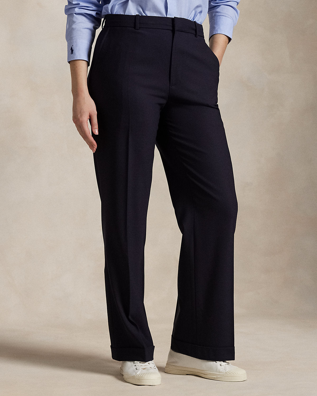 High-Rise Relaxed Straight Pant