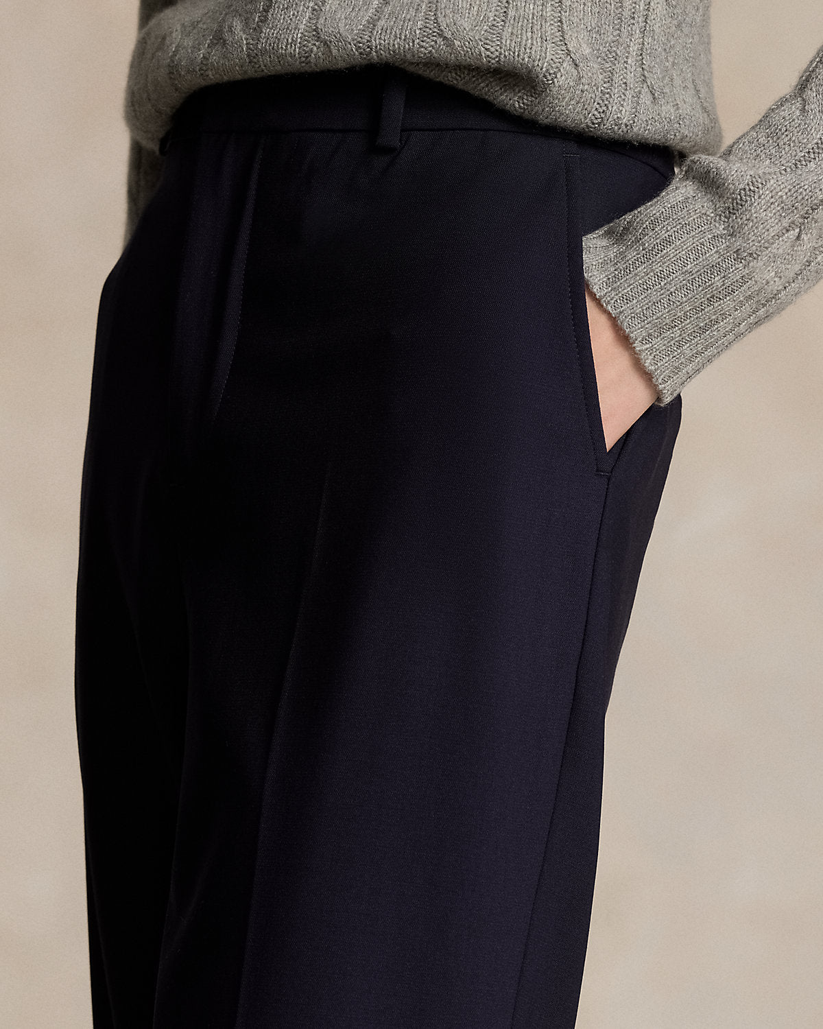 High-Rise Relaxed Straight Pant