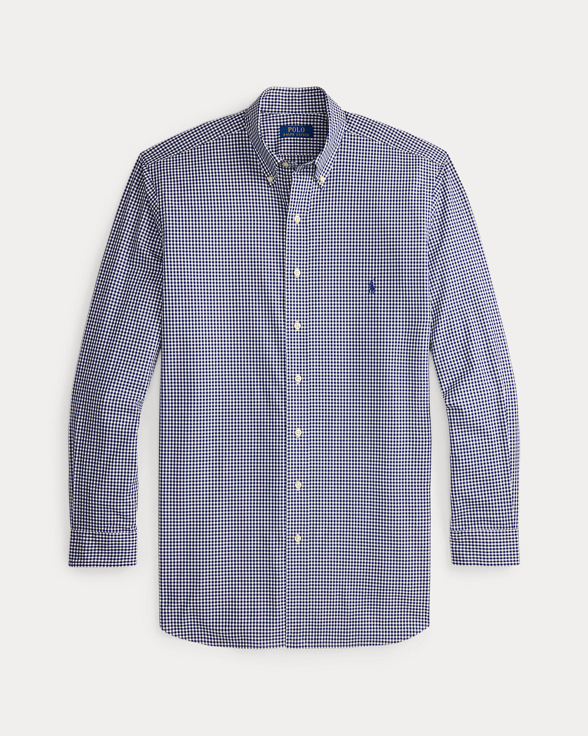 Gingham Stretch Poplin Shirt