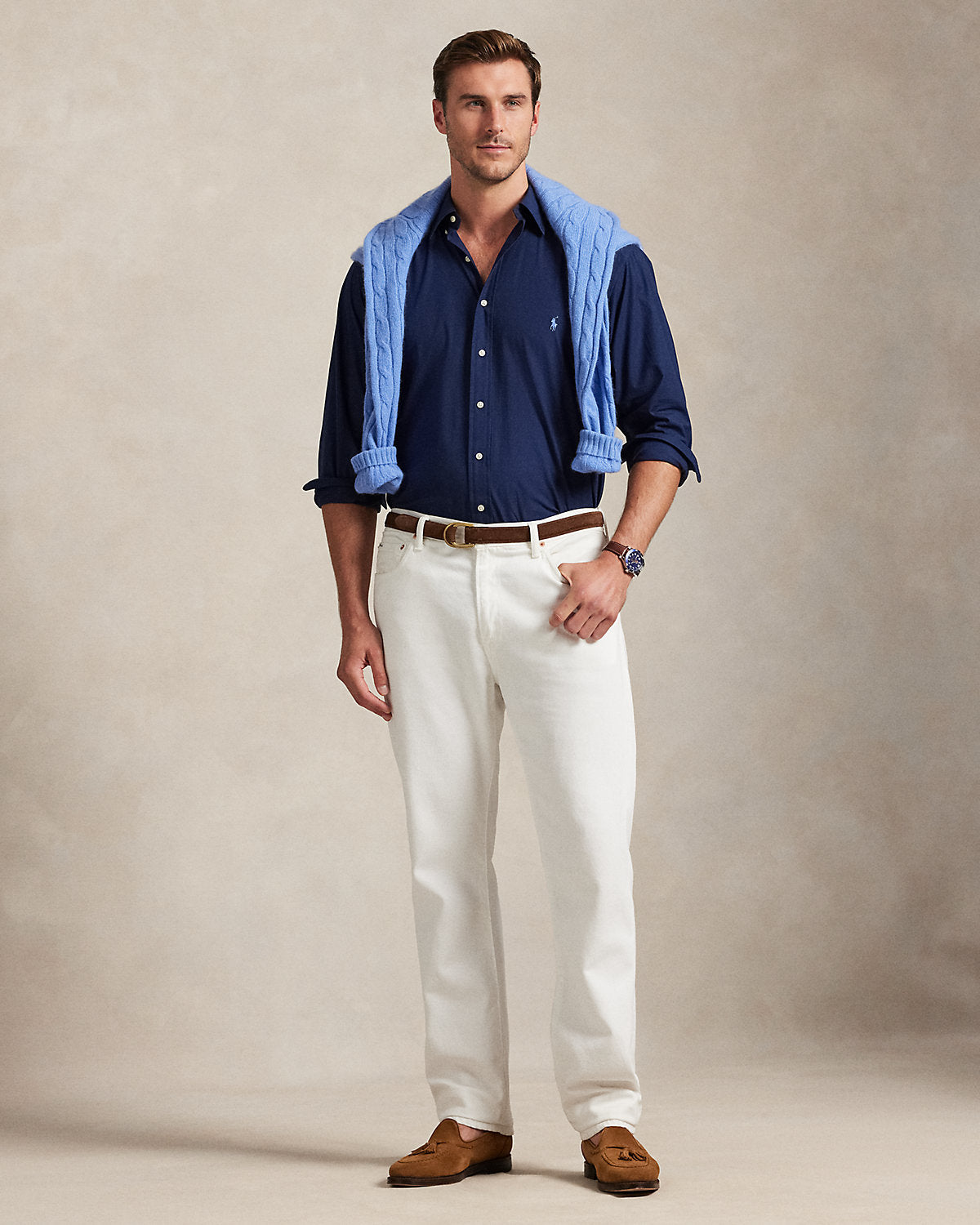 Stretch Poplin Shirt