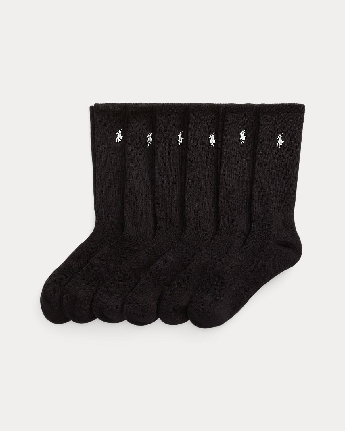 Men's Cotton-Blend Crew Sock 6-Pack