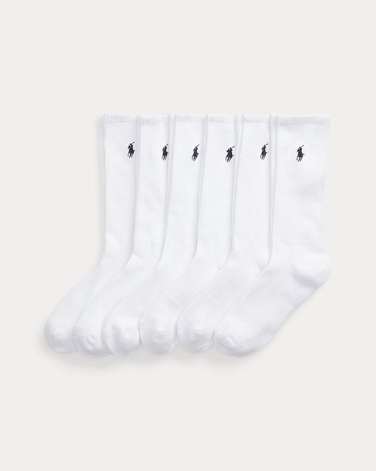 Men's Cotton-Blend Crew Sock 6-Pack