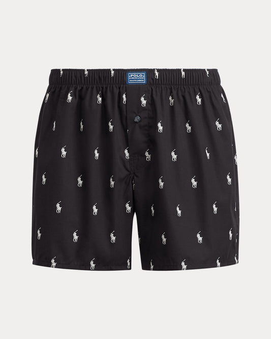 Classic Woven Cotton Polo Pony Boxer