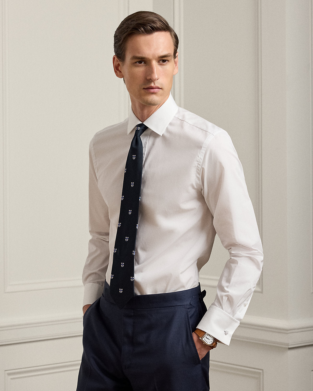 Poplin French Cuff Shirt