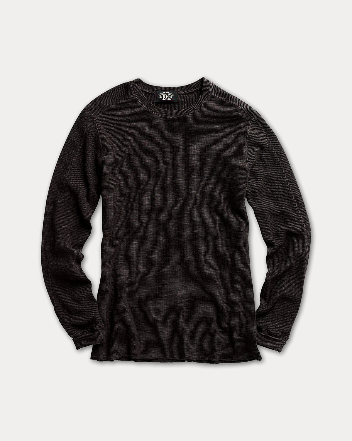 Waffle-Knit Crewneck
