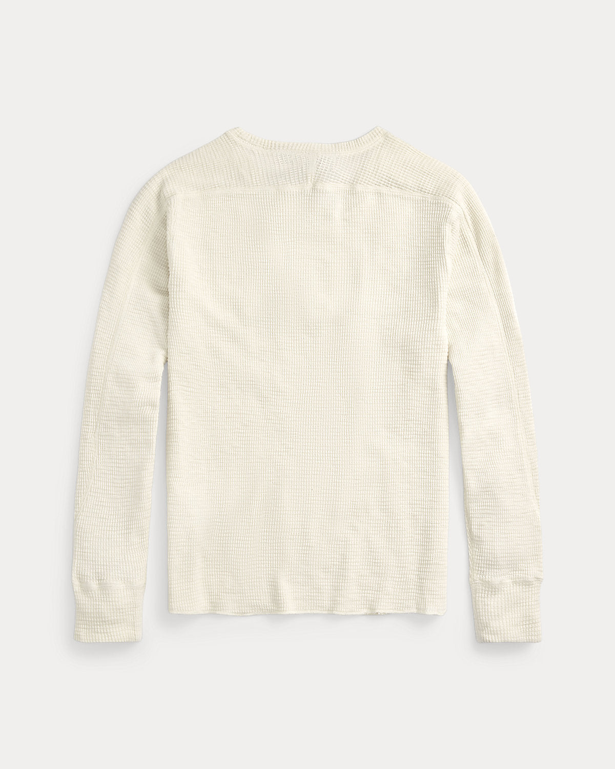 Waffle-Knit Crewneck