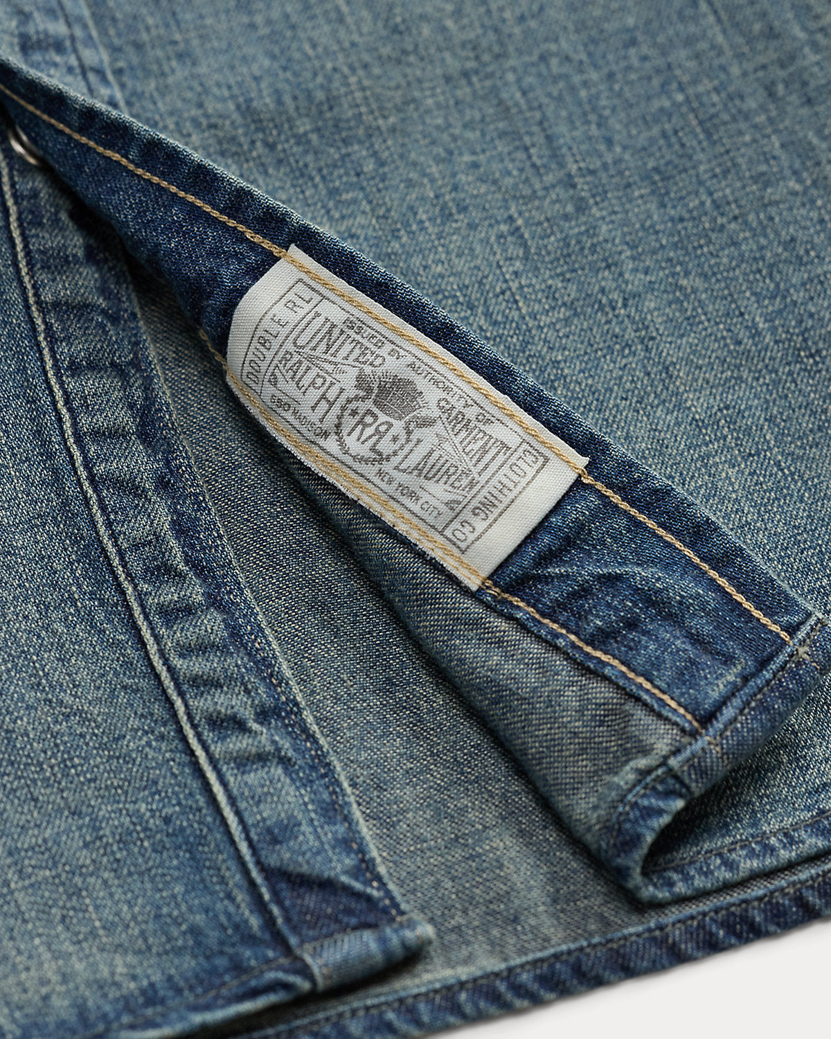 Slim Fit Denim Western Shirt
