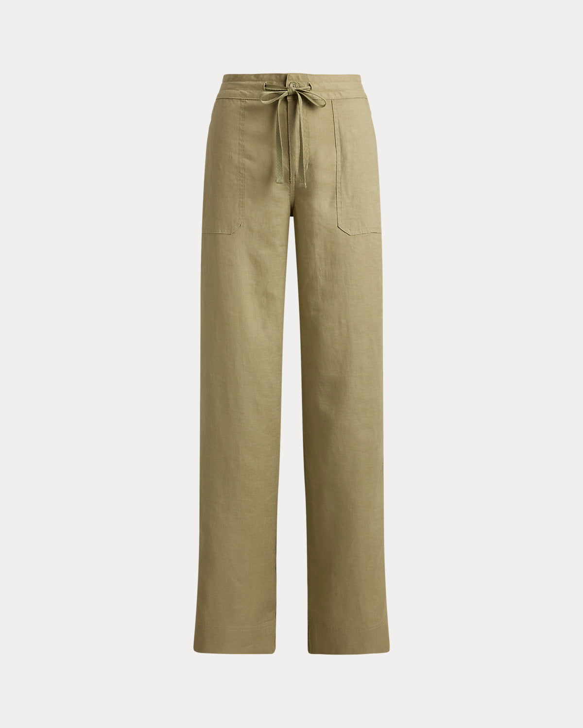 Linen Wide-Leg Pant