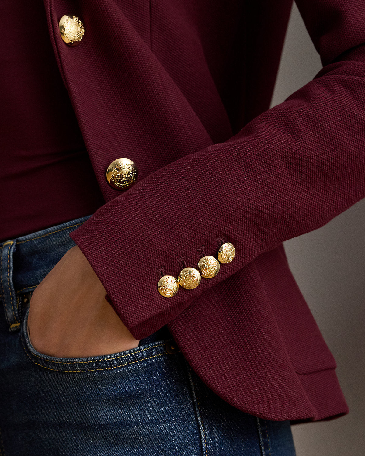 Bullion Jacquard Blazer