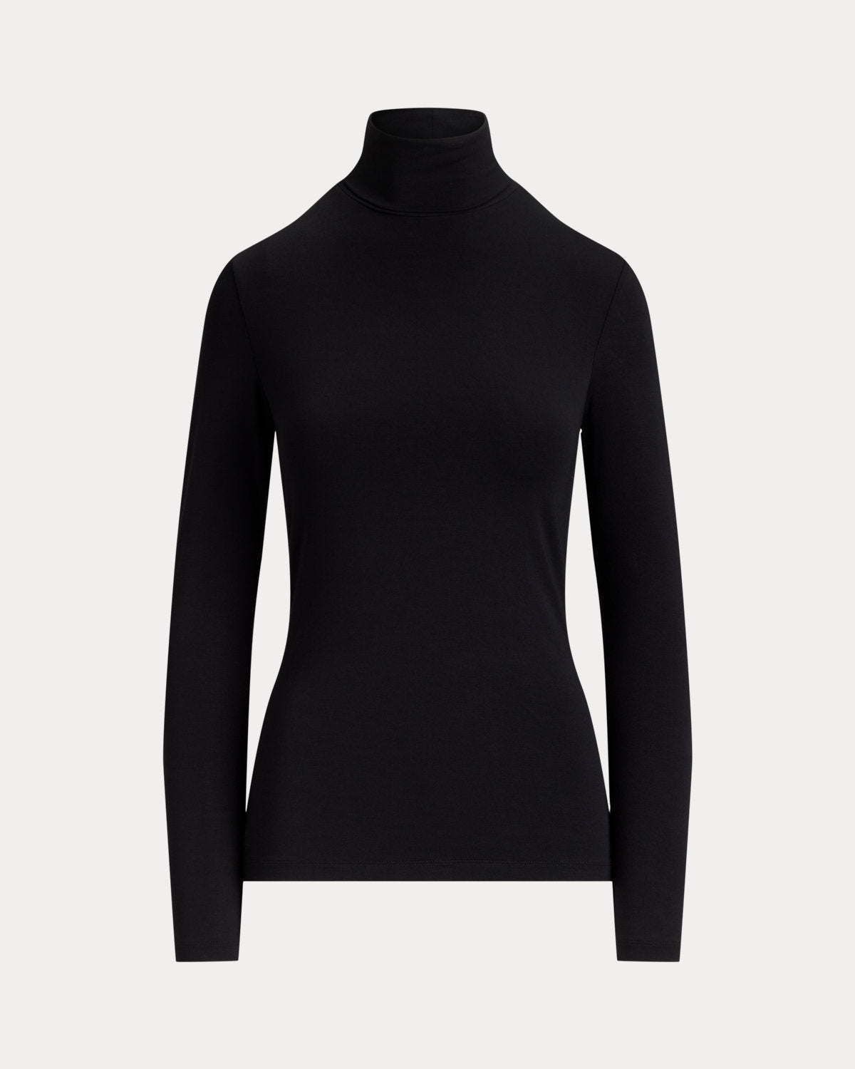 Stretch Jersey Turtleneck