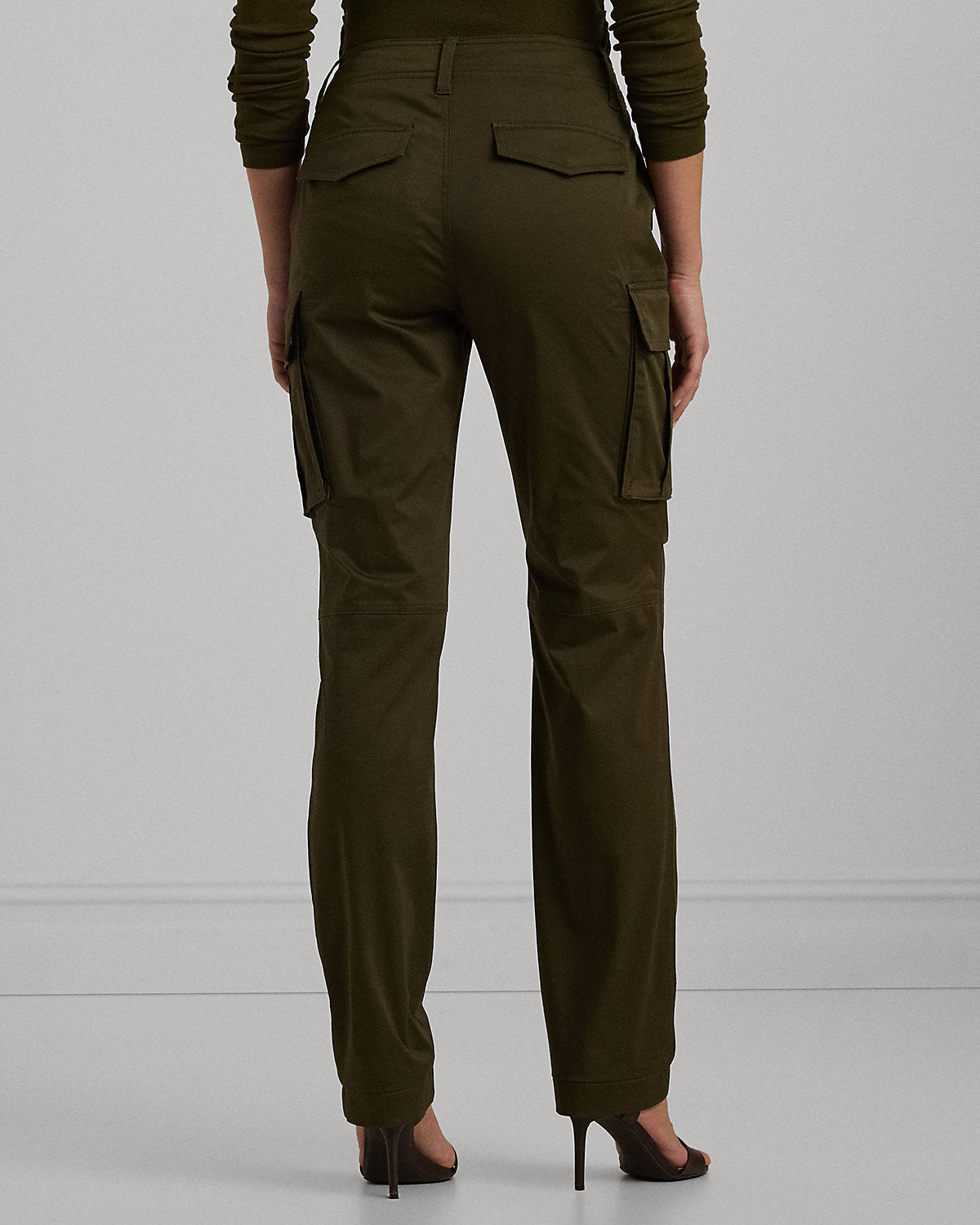 Cotton Sateen Cargo Pant