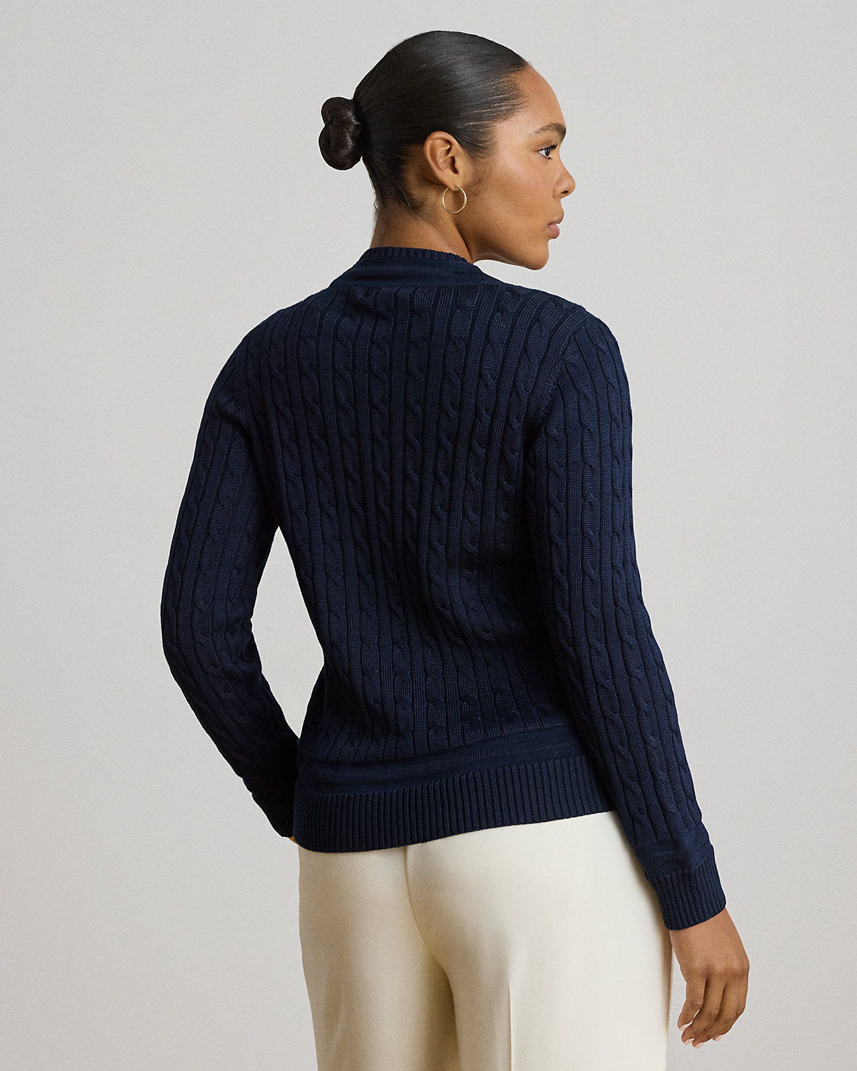 Cable-Knit Cricket Sweater