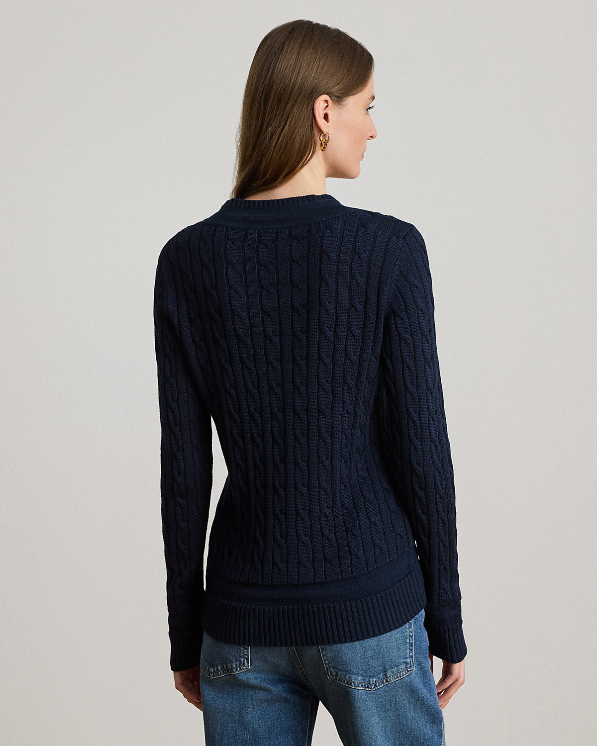 Cable-Knit Cricket Sweater