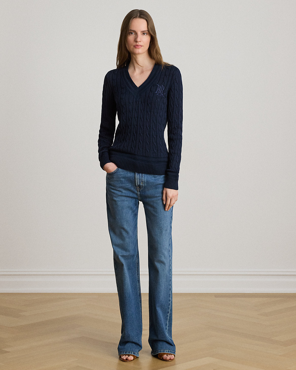 Cable-Knit Cricket Sweater
