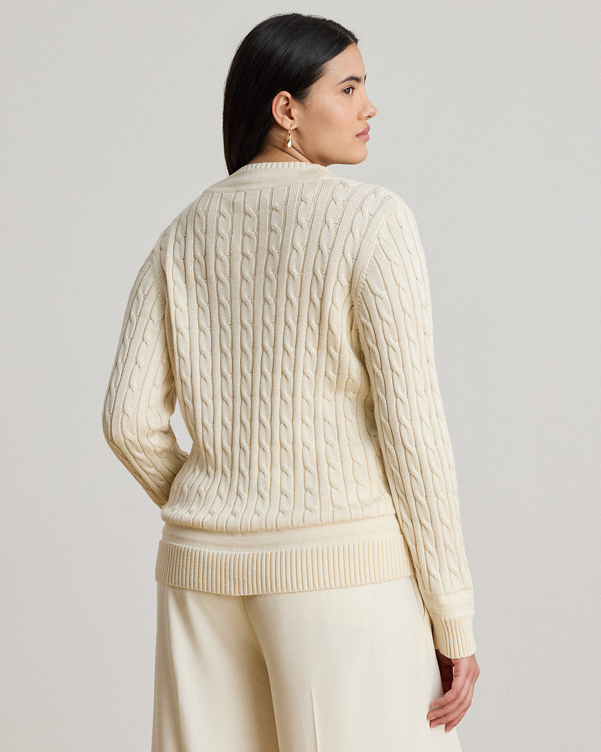 Cable-Knit Cricket Sweater