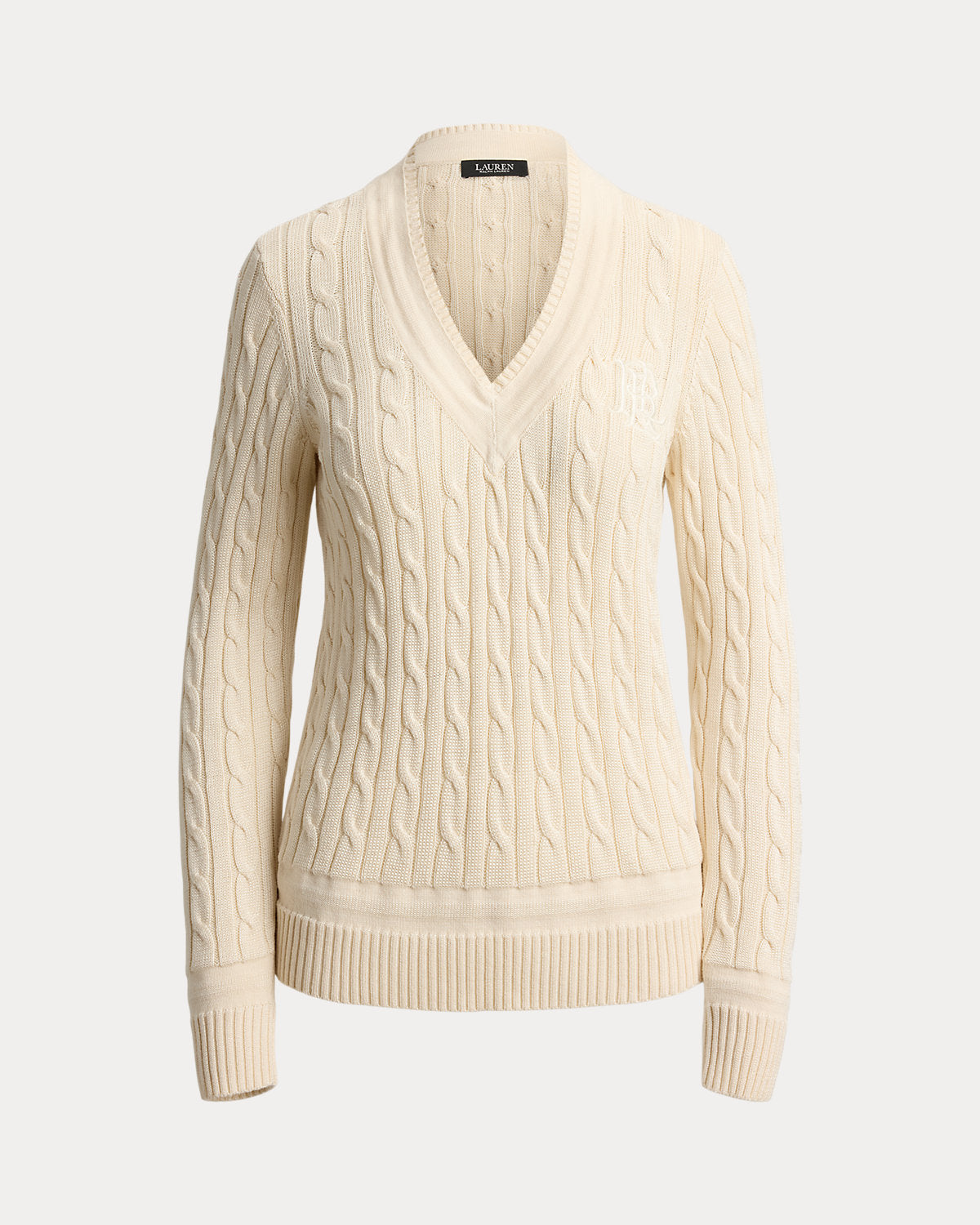Cable-Knit Cricket Sweater