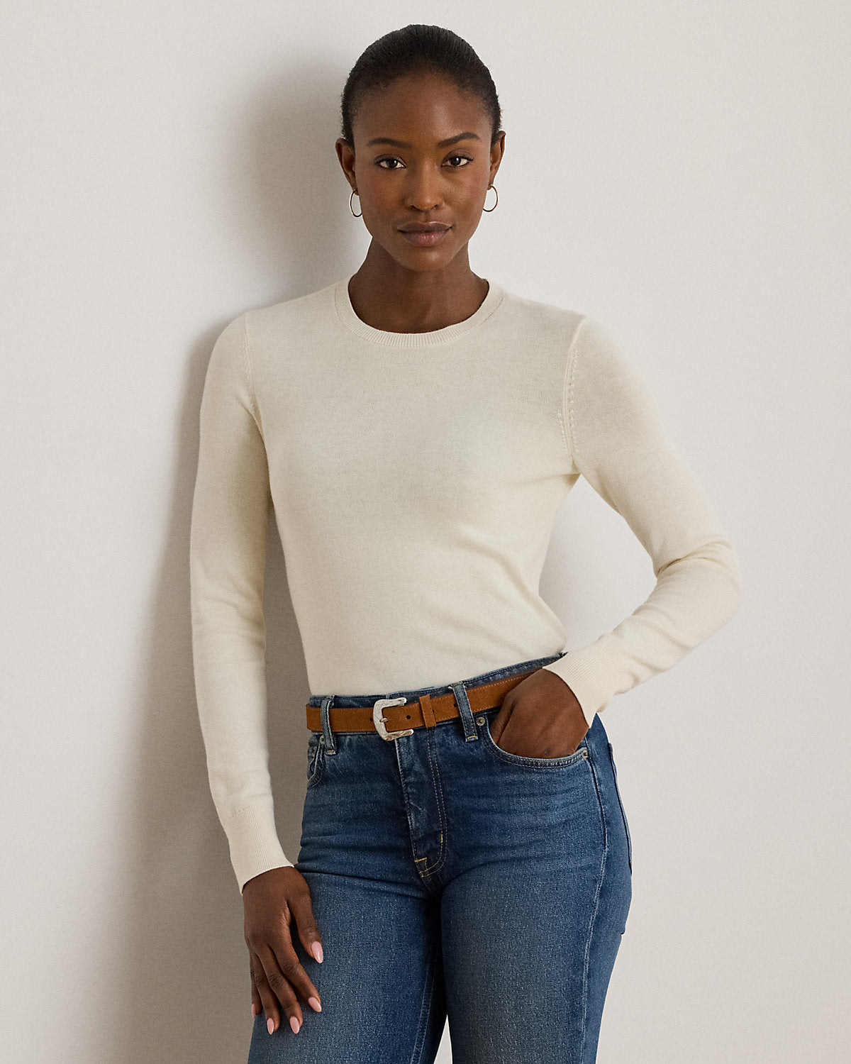 Cotton-Blend Sweater