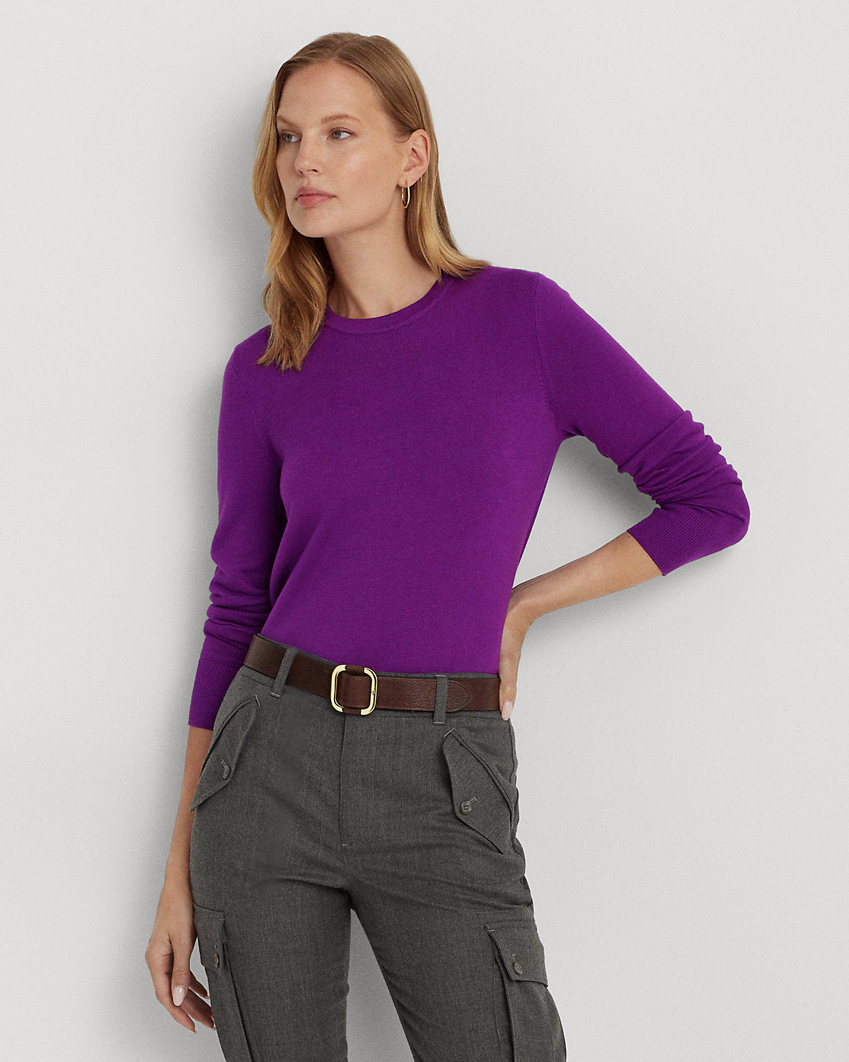 Cotton-Blend Sweater