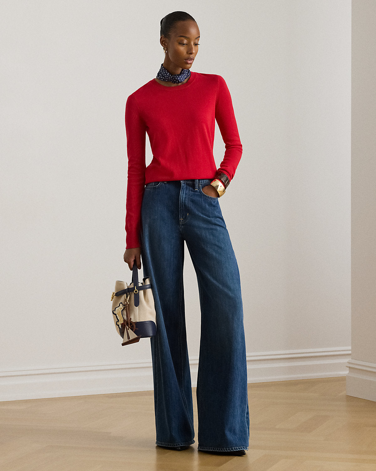 Cotton-Blend Sweater
