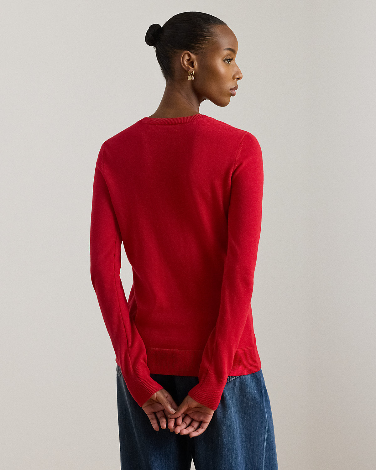 Cotton-Blend Sweater
