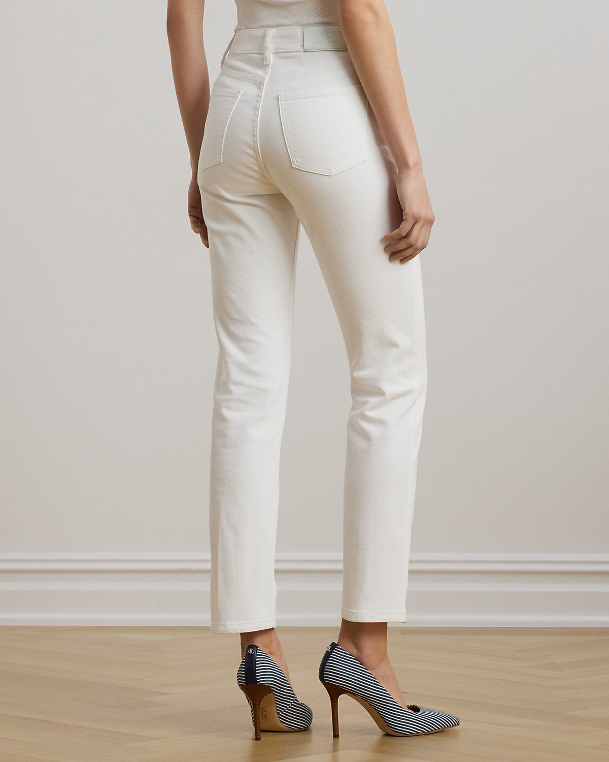 High-Rise Straight Ankle Jean