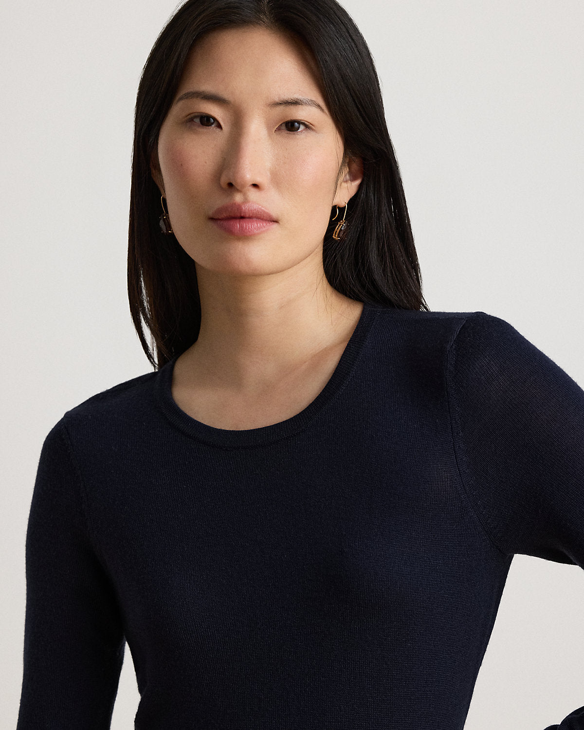Wool Crewneck Sweater Dress