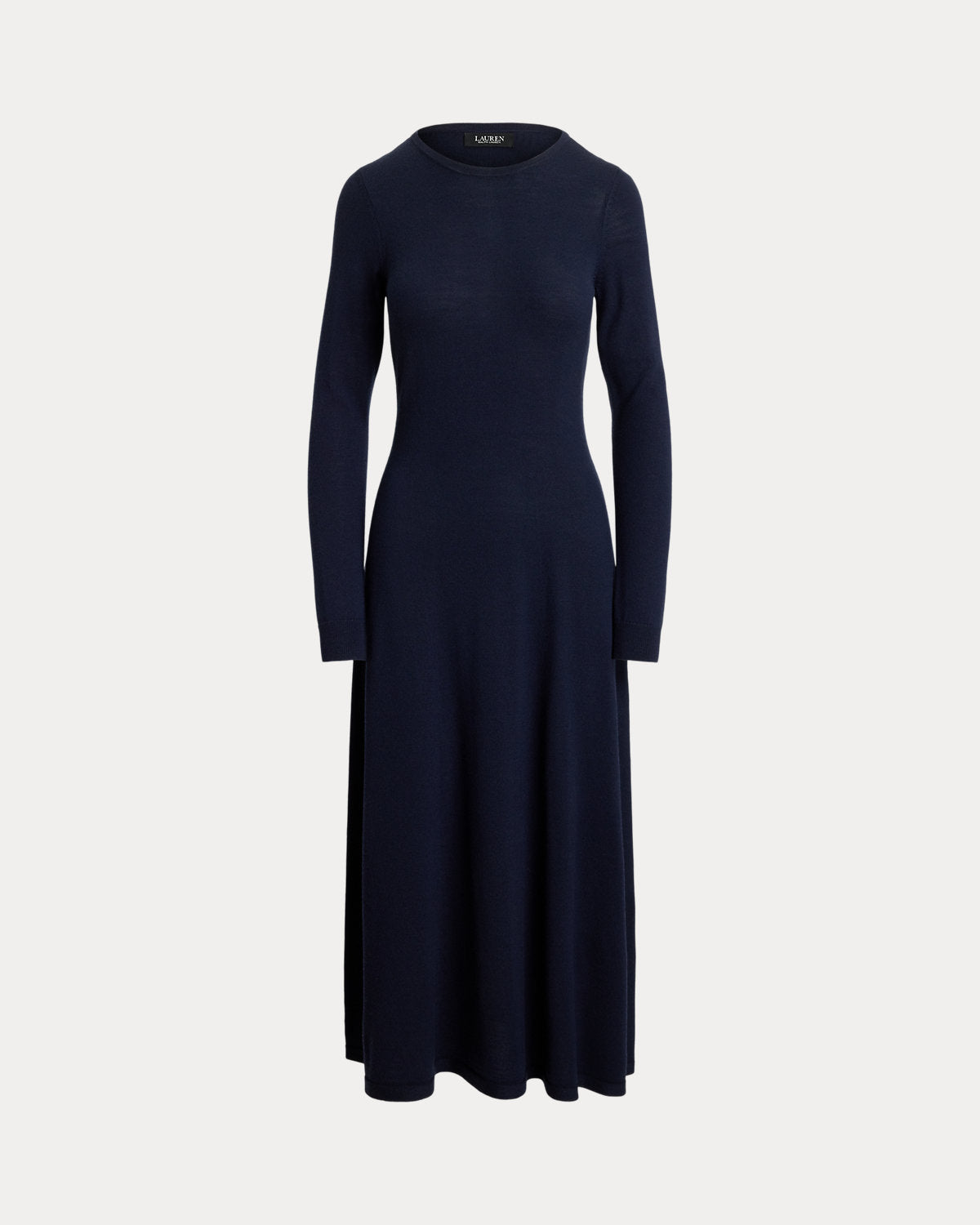 Wool Crewneck Sweater Dress
