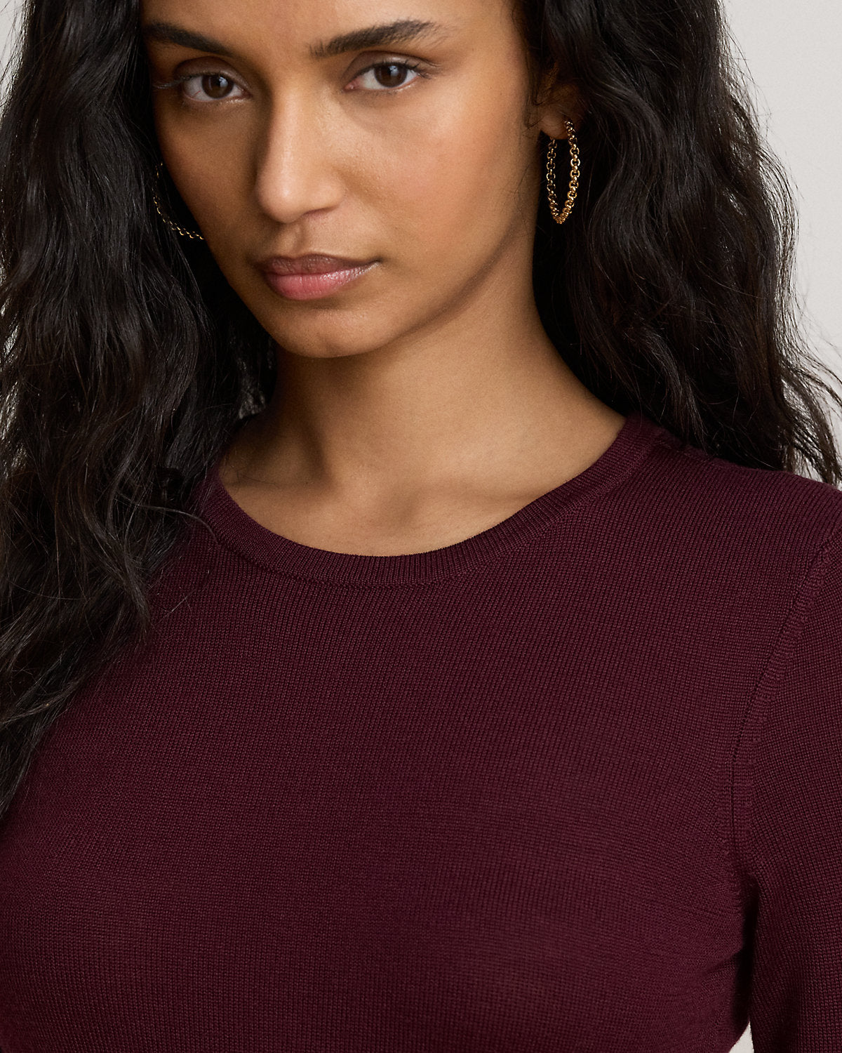 Wool Crewneck Sweater Dress