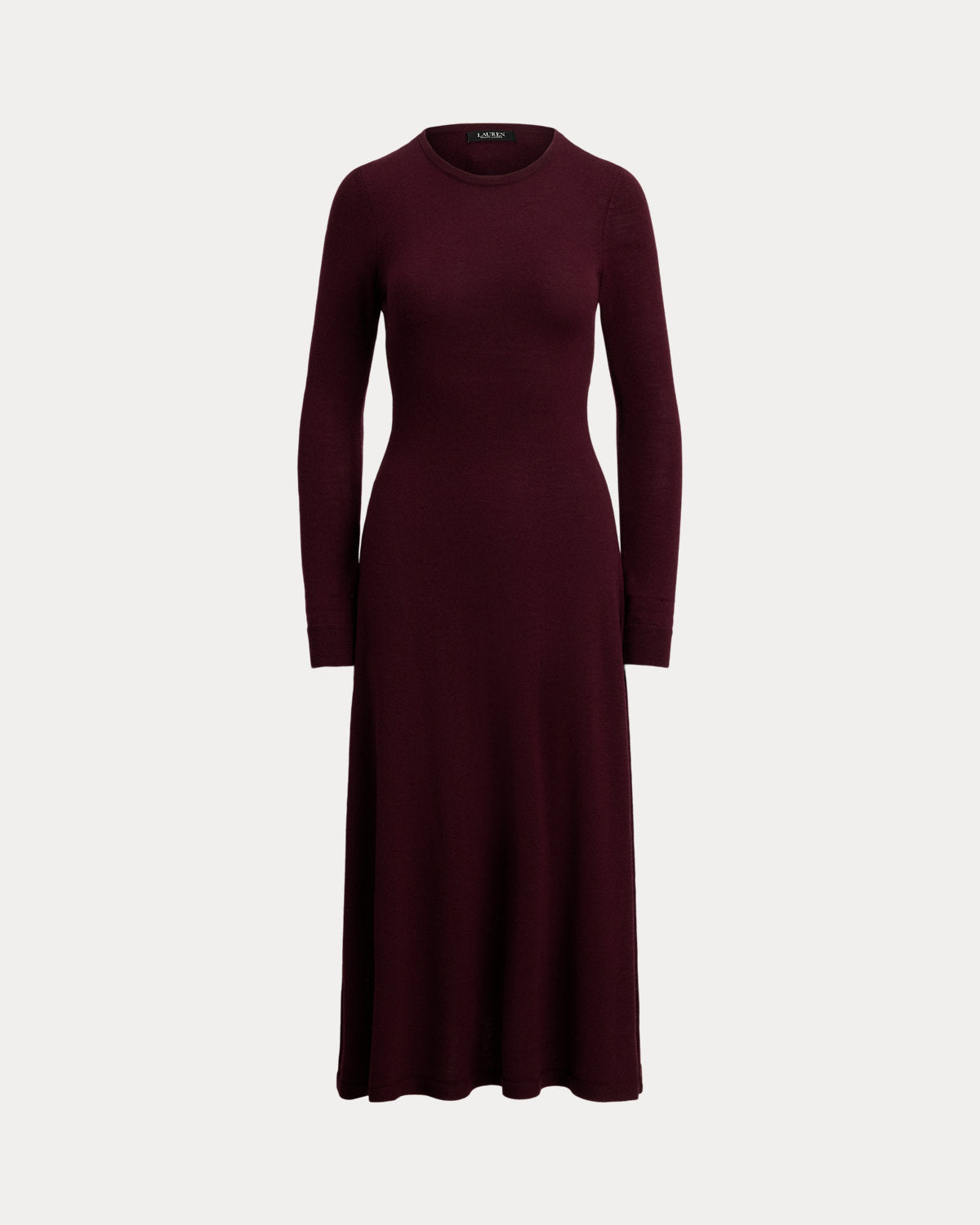 Wool Crewneck Sweater Dress
