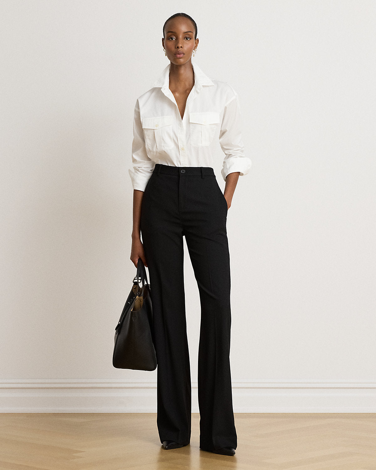 Relaxed Fit Cotton Broadcloth Shirt