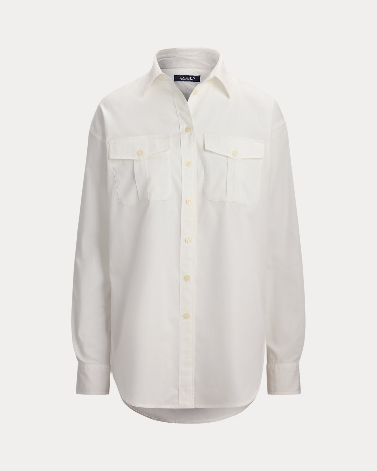 Relaxed Fit Cotton Broadcloth Shirt