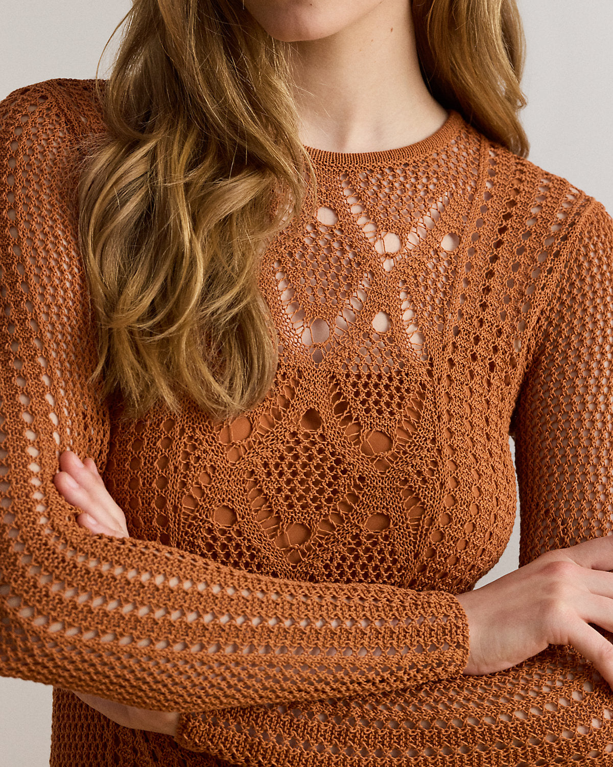 Pointelle-Knit Sheath Dress