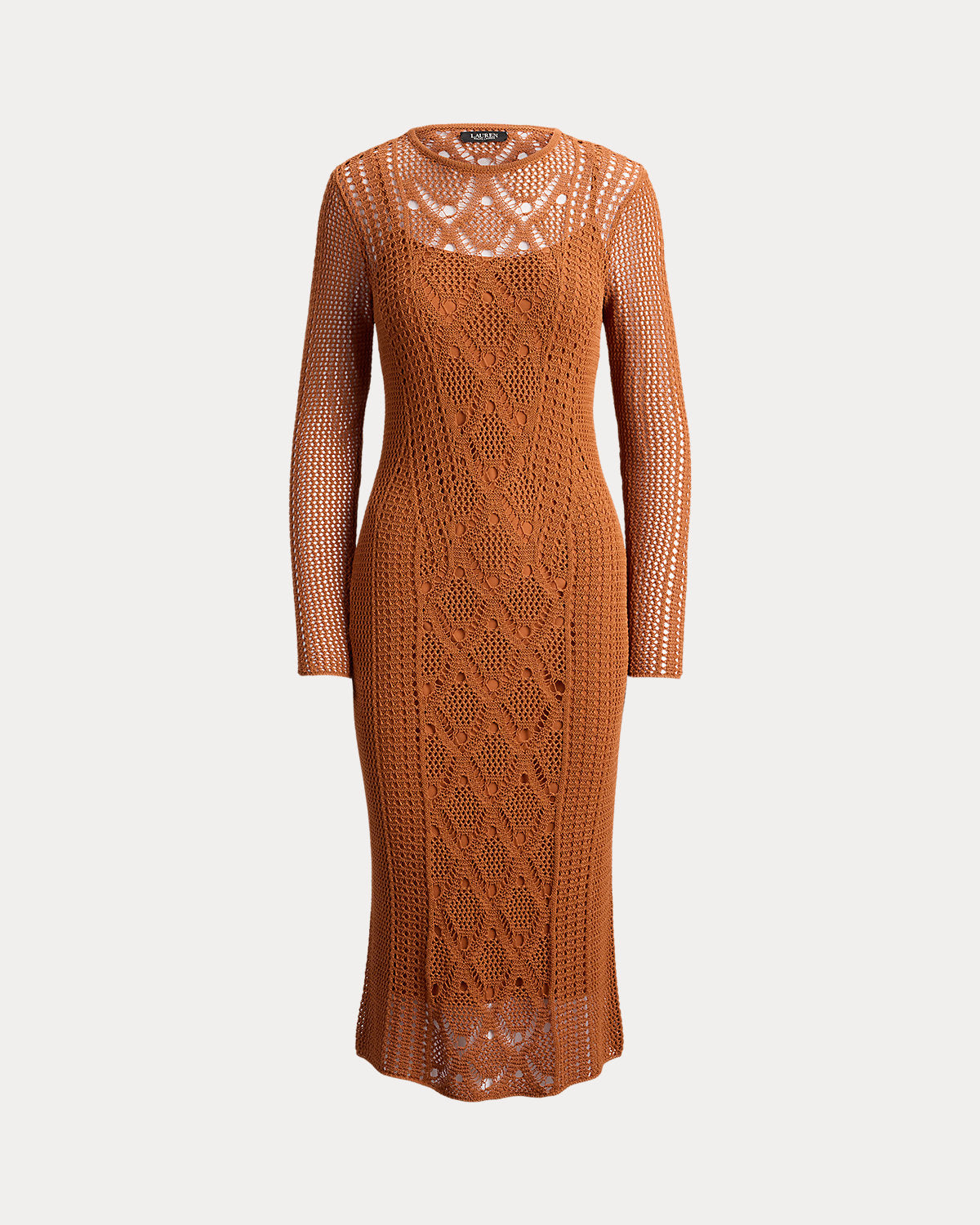 Pointelle-Knit Sheath Dress
