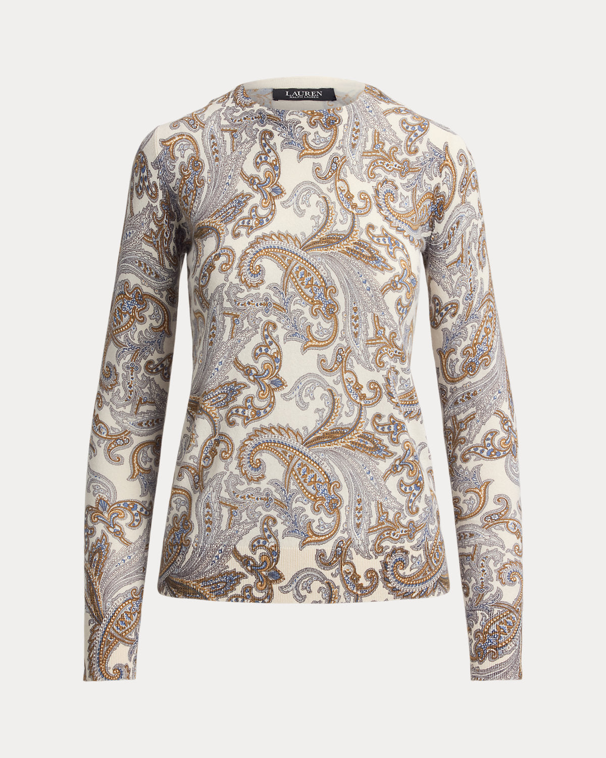 Paisley Cotton-Modal Sweater
