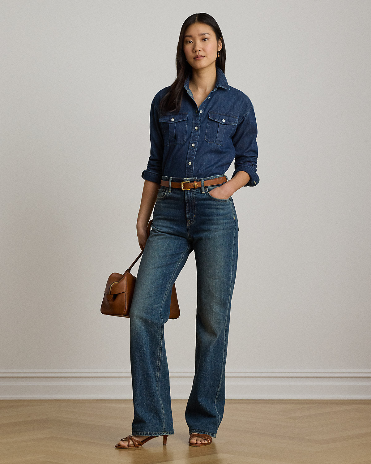 Relaxed Fit Denim Shirt