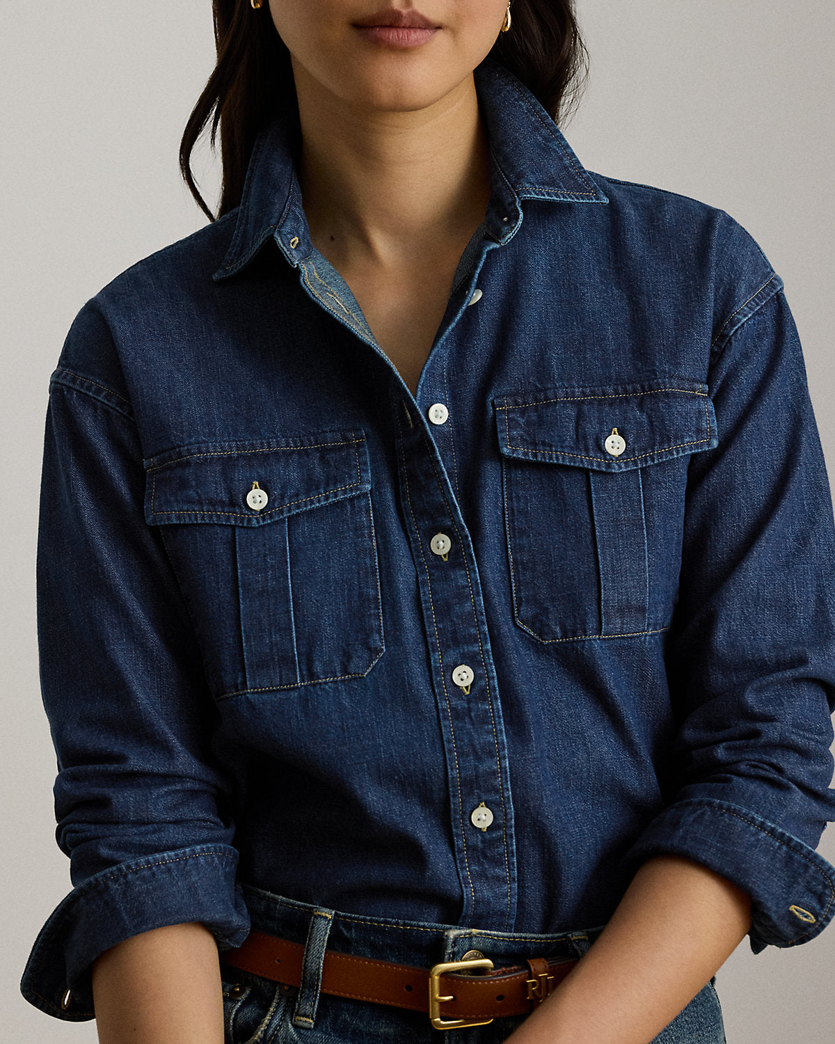 Relaxed Fit Denim Shirt