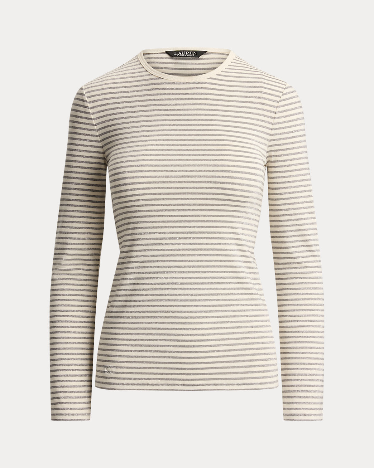 Striped Cotton-Blend Long-Sleeve Tee