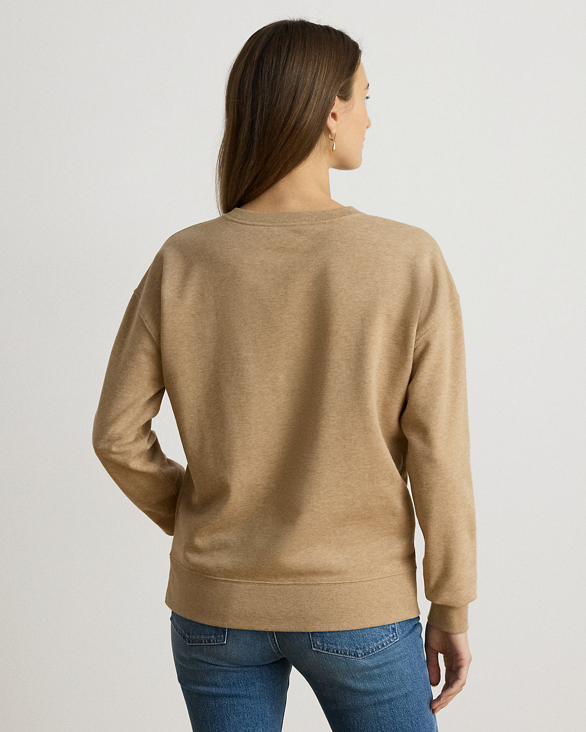Embroidered-Logo French Terry Pullover