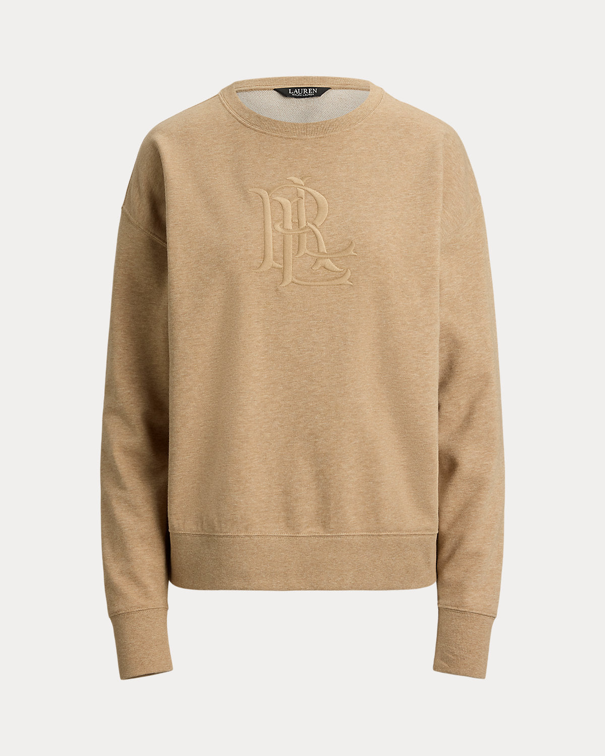 Embroidered-Logo French Terry Pullover