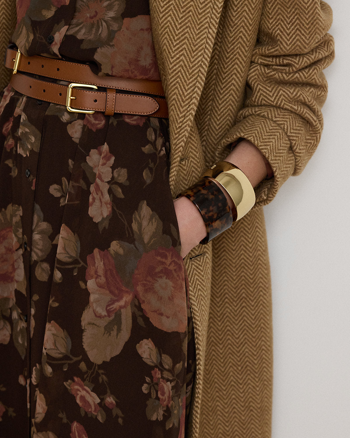 Floral Chiffon Shirtdress