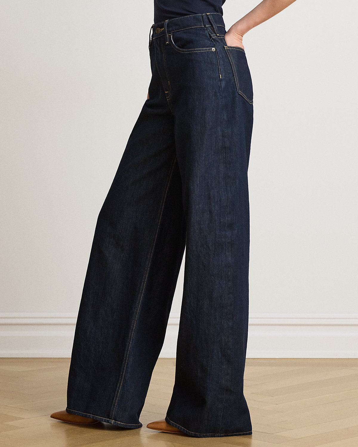 High-Rise Super Wide-Leg Jean