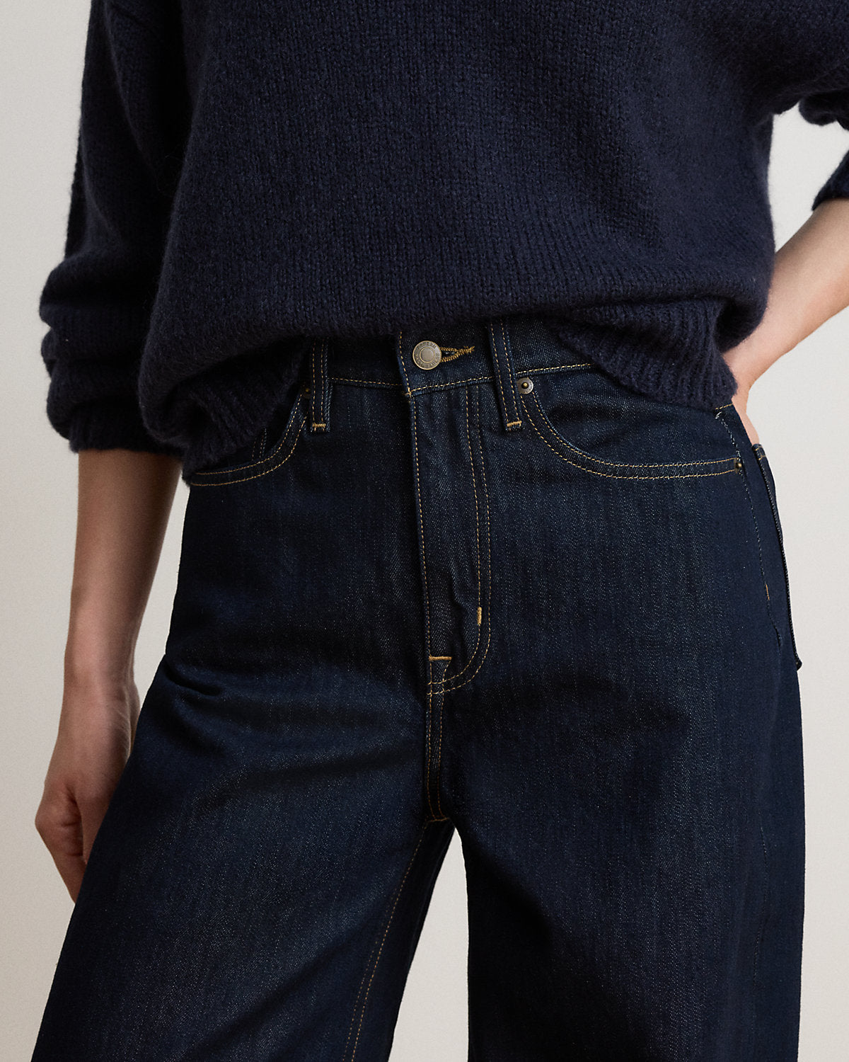 High-Rise Super Wide-Leg Jean