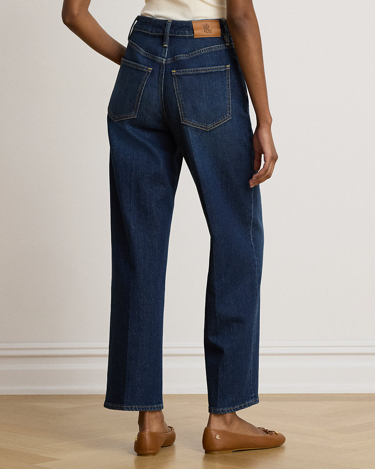 High-Rise Relaxed Straight Jean